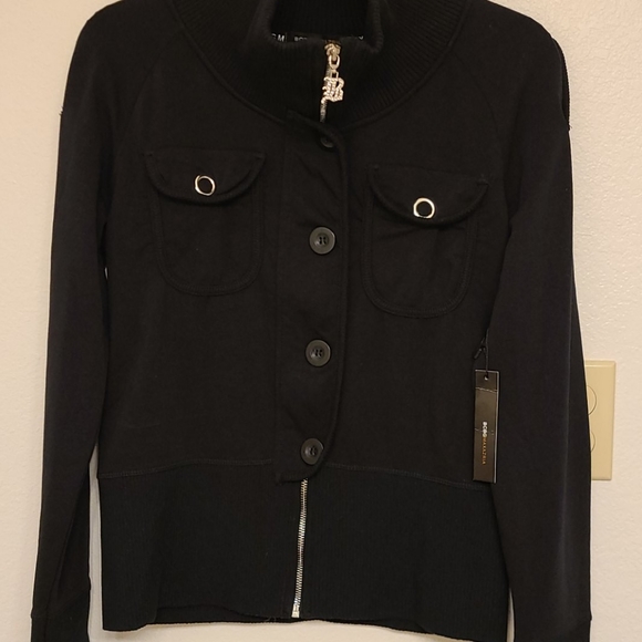 BCBGMAXAZRIA Women's Black Jacket - Picture 5 of 8